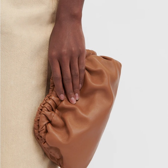 MANSUR GAVRIEL Brown Cloud Clutch - Picture 3 of 8